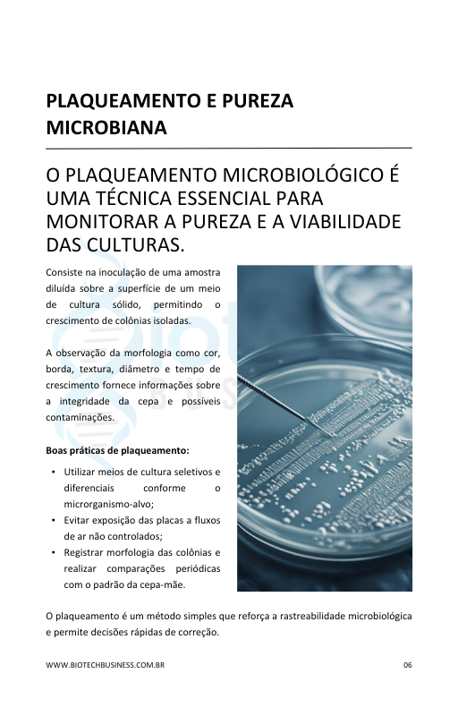 Página Importância de Identificar o Microrganismo